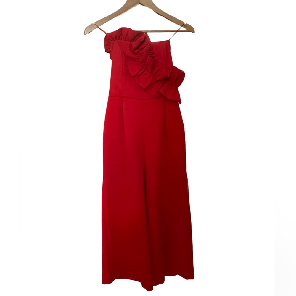 - French Connection strapless jumpsuit, Cropped - Sz. 4